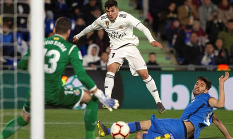 Hòa Getafe, Real vẫn bị đội tuyển Barca bỏ xa