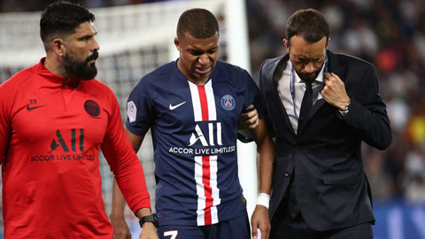 Mbappe gặp chấn thương, PSG lại trông cậy Neymar?