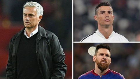 Cuộc tranh cãi về Ronaldo và Messi cuối cùng cũng được Mourinho kết thúc