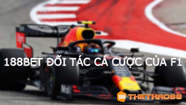 188BET trở thành đối tác cá cược chính thức của F1 tại Châu Á