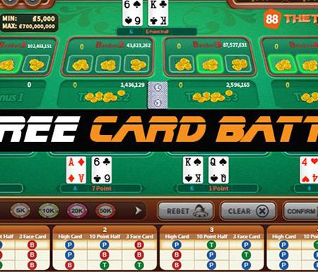 Khám phá cách chơi Three Card Battle cực hay tại nhà cái