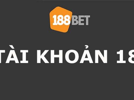 Hướng dẫn cách xóa tài khoản cá cược tại nhà cái 188bet