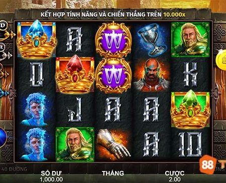 Hướng dẫn cách chơi Kings of Crystals slot trực tuyến tại nhà cái