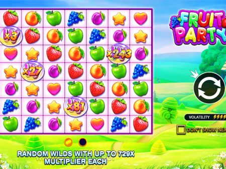 Cách chơi Fruit Party 2 Slot – Bữa tiệc trái cây sôi động