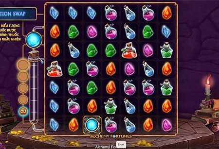 Hướng dẫn cách chơi slot Vận may giả kim chi tiết